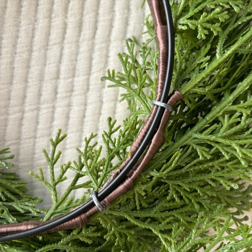 Hearth & Hand with Magnolia Artificial Cypress Wreath 12